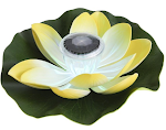 Floating water solar lantern LED lotus wishing lamp, colorful pool decoration, decorative floating water lamp for garden — photo 4