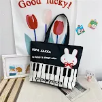 The red Piano Rabbit