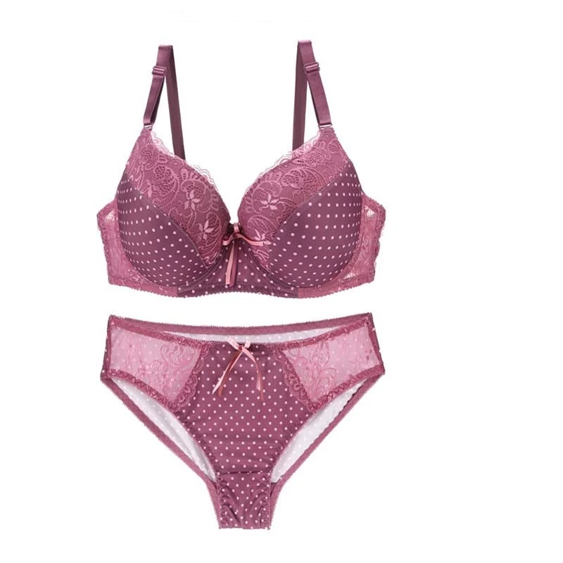 Lace Underwear Set Ladies Plus Size Bra. Experience comfort and elegance with this beautifully designed set, perfect for — photo 5