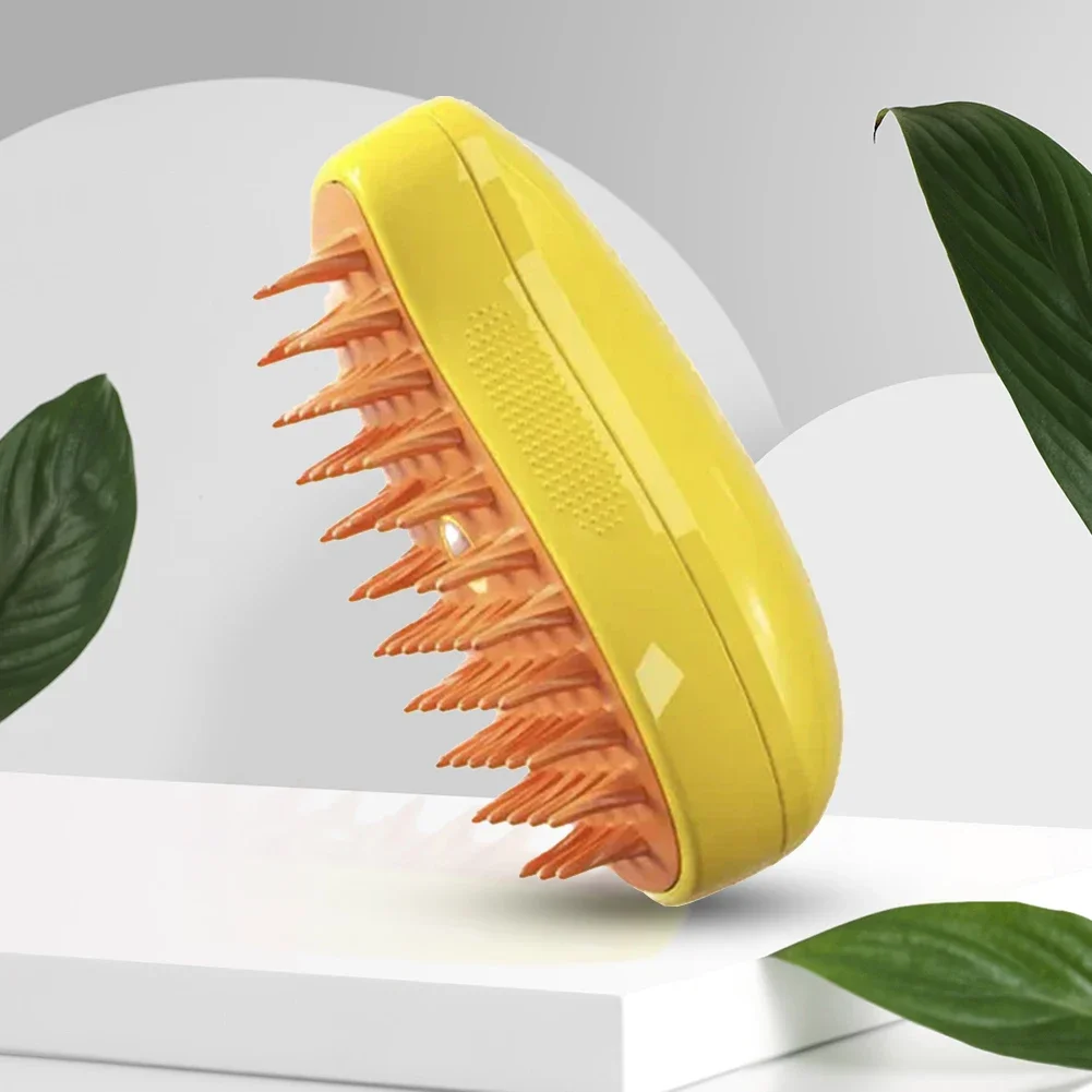Title 3, 3 in 1 Cat Steam Brush Comb Dog Shower Brush El...