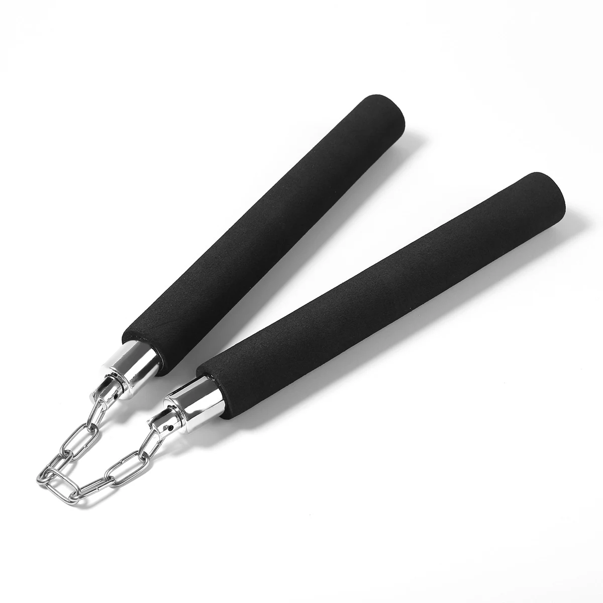 Nunchaku de espuma para prática infantil iniciante. Seguro e macio, ideal para crianças aprenderem artes marciais, desenvolvendo habilidades. — foto 1