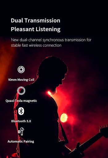 Title 10, WHIZZER TP1S TWS Bluetooth-Kopfhörer für kabell...