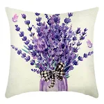 Capa de almofada de crisântemo de verão, planta verde e flor de linho. Adicione um toque floral e elegante à sua decoração com este lindo acessório. — foto 8