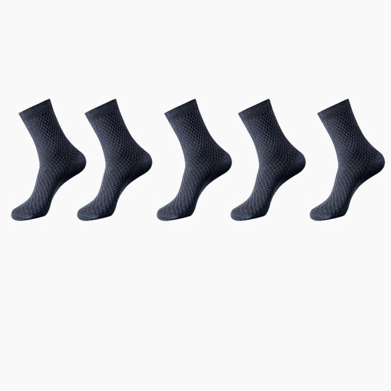 Title 12, Bamboo Fiber Men Socks Business Breathable Male