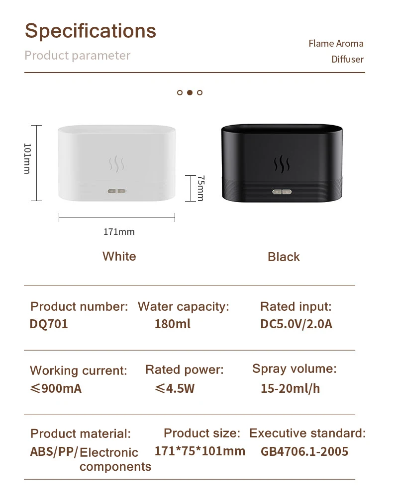 Title 2, 180ML USB Fragrance Essential Oil Diffuser with...