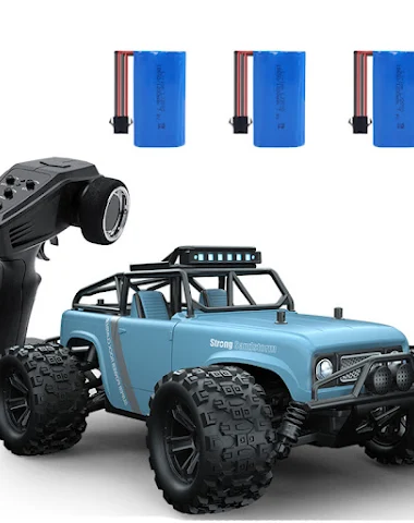 Remote Control Car Four-wheel Drive Drift High Speed Off-road Vehicle Children's Toys, Fun off-road action and thrilling