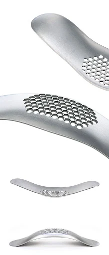 Title 2, Arc-Shaped Garlic Press Stainless Steel Manual ...