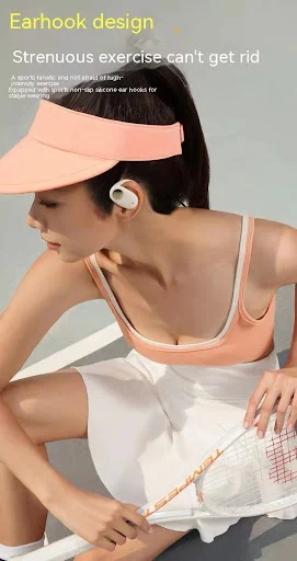 Title 7, Wireless Ear Hook Bone Conduction Open Sports O...