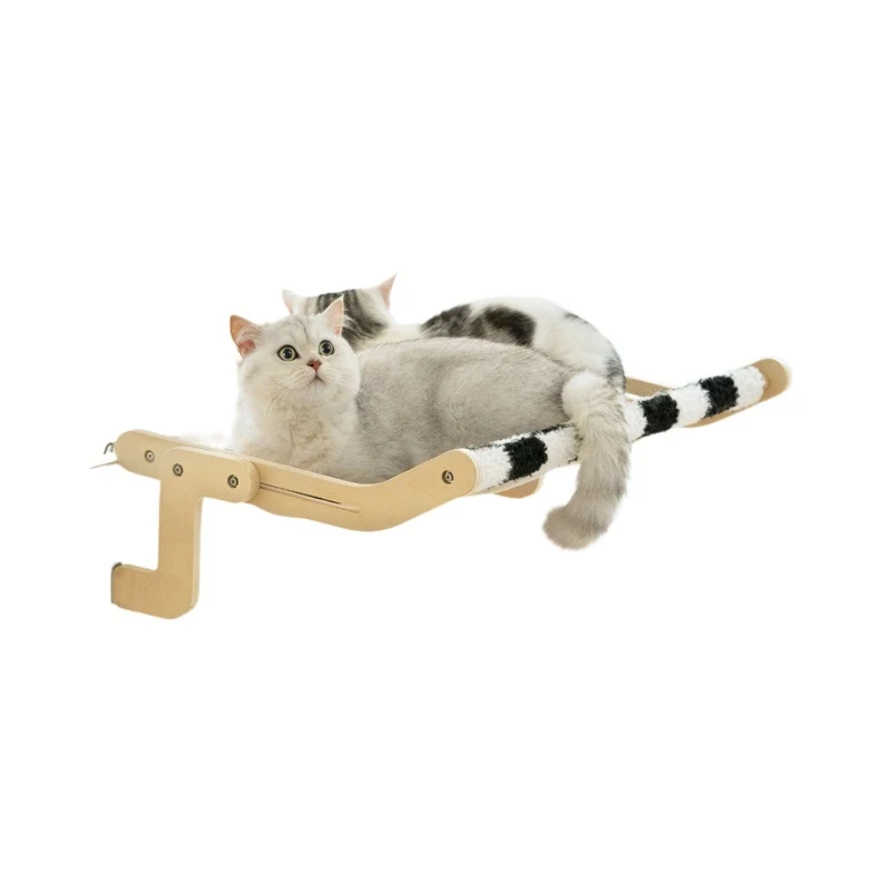 Cat Hanging Bed Pet Climbing Frame Provide Your Cat with Comfort and Entertainment A Stylish and Space Saving Solution f — photo 2