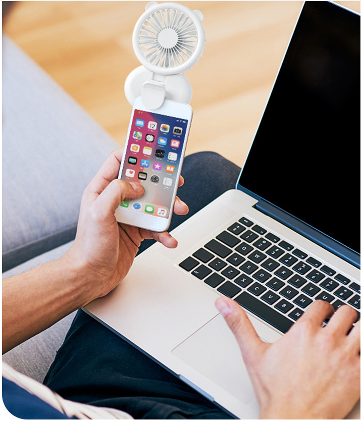 Title 12, Portable Mini USB Fill Light Fan for Students, ...