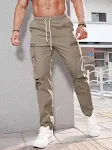 Heren casual sportbroek met ritssluiting versieringen, comfortabel en stijlvol voor dagelijks gebruik en sportieve activiteiten. Ideaal voor mannen. — foto 7