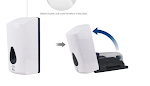 Automatic induction foam soap dispenser. Touchless hand hygiene with infrared sensor. Creates rich foam and offers easy — photo 5