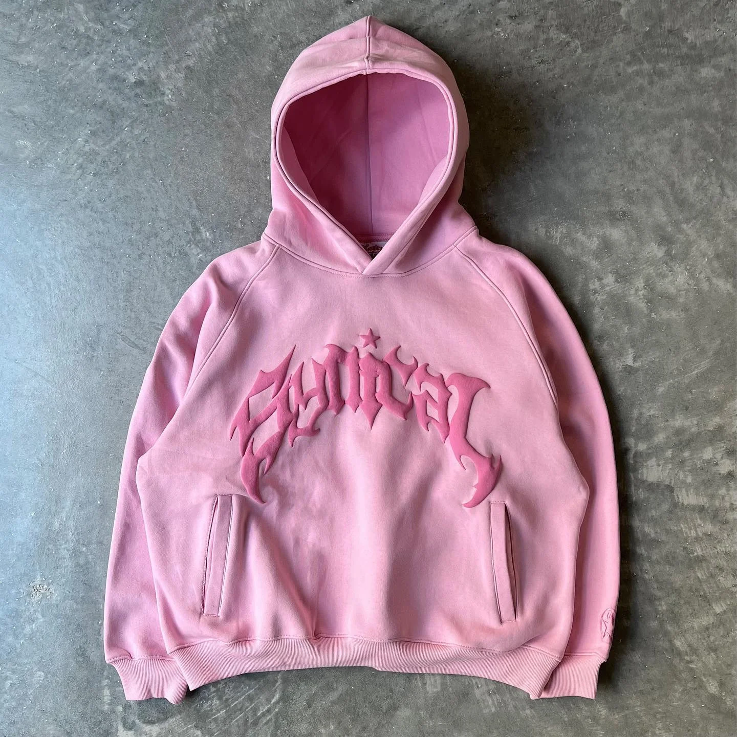 Moletom com zíper vintage americano, estampa gótica XINGX, jaqueta casual masculina moderna, estilo despojado e confortável para o dia a dia. — foto 12