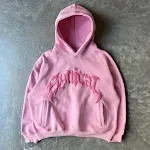 Moletom com zíper vintage americano, estampa gótica XINGX, jaqueta casual masculina moderna, estilo despojado e confortável para o dia a dia. — foto 12