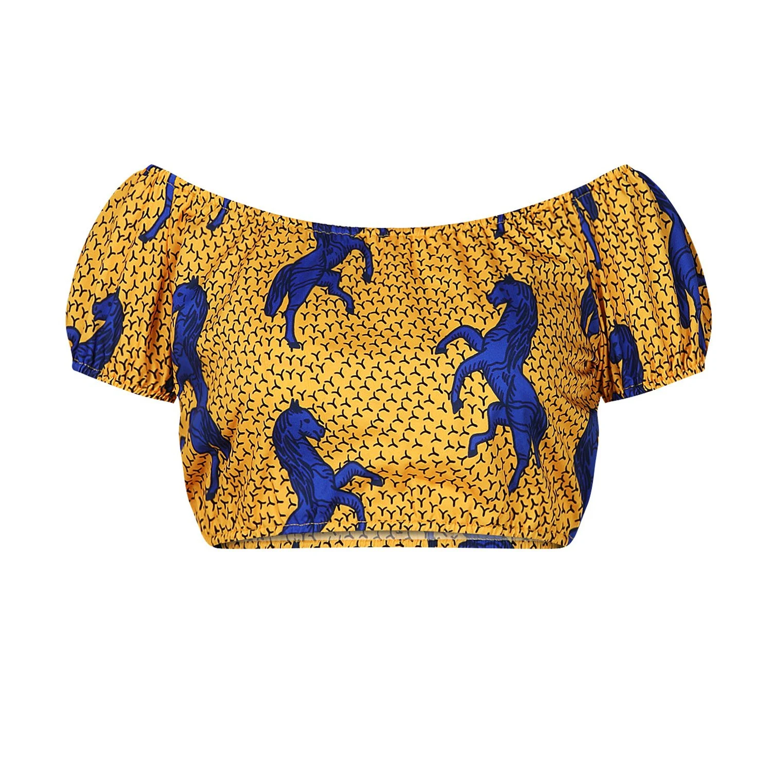Conjunto Africano Feminino Top e Calças de Perna Larga Elegância e Conforto para diversas ocasiões, design exclusivo e autêntico. — foto 7