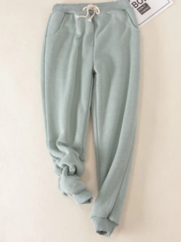 Lamb Fleece Padded Warm Pants provide exceptional comfort and warmth in cold weather. Perfect for outdoor activities and — photo 1