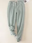 Lamb Fleece Padded Warm Pants provide exceptional comfort and warmth in cold weather. Perfect for outdoor activities and — photo 1