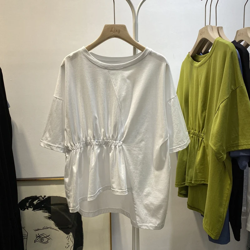 Women's Summer Loose And Irregular Top. Comfortable and airy for warm weather. Versatile casual top, perfect for a relax — photo 3