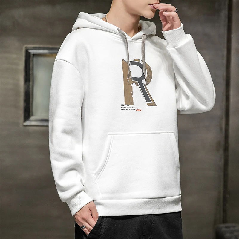 Jaqueta Moletom com Capuz e Manga Longa Masculina Conforto e Estilo Ideal para o Dia a Dia e Atividades Esportivas Design Moderno e Funcional — foto 9