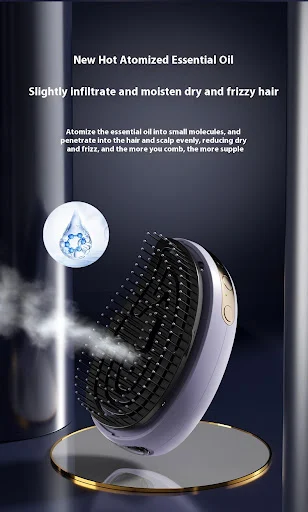 Title 3, Head Massager Essential Oil Atomization Electri...