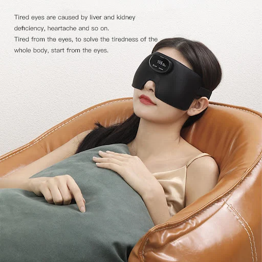 Title 5, Máscara de olhos inteligente para dormir, relax...