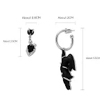 Silver Earrings RE318909
