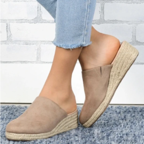 Title 6, Womens Summer Sandals Plus Size Wedge Heels St...