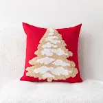 Christmas tree red