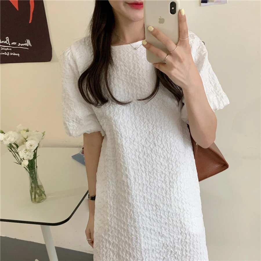 Title 14, Summer Lantern Sleeve Backless Chain Design Sol...