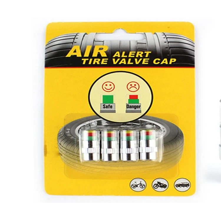 Automobile Tire Pressure Warning Cap — photo 4