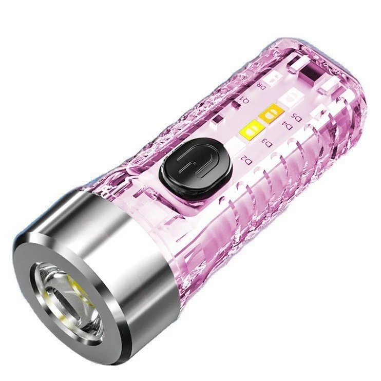 USB Keychain Light Outdoor Home Night Light Portable Mini Strong Flashlight Compact and Powerful Perfect for Everyday Us — photo 8