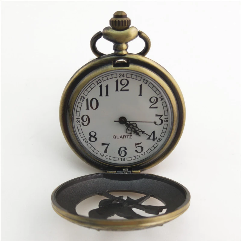 Title 12, Antique Large Bird Arrow Vintage Pocket Watch. ...