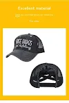 Gorra de béisbol bordada lavada estilo vintage, cómoda y transpirable para uso diario, perfecta para sol y look casual. — foto 11