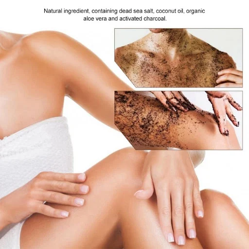 Title 2, Esfoliante de Sal para Corpo e Rosto Remove Pel...