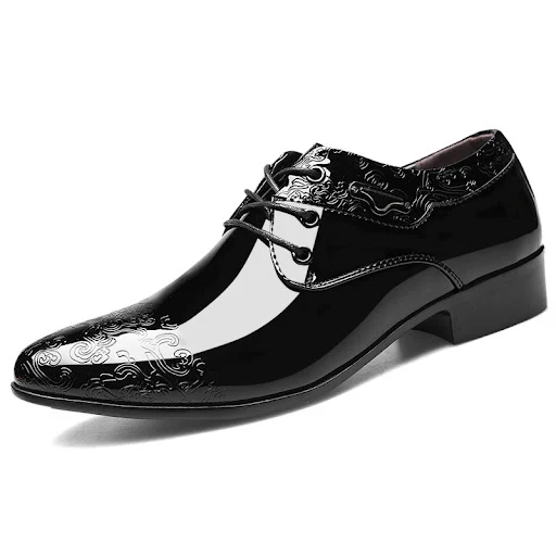 Title 6, Glossy Mens Business Formal Shoes Fashion Casu...