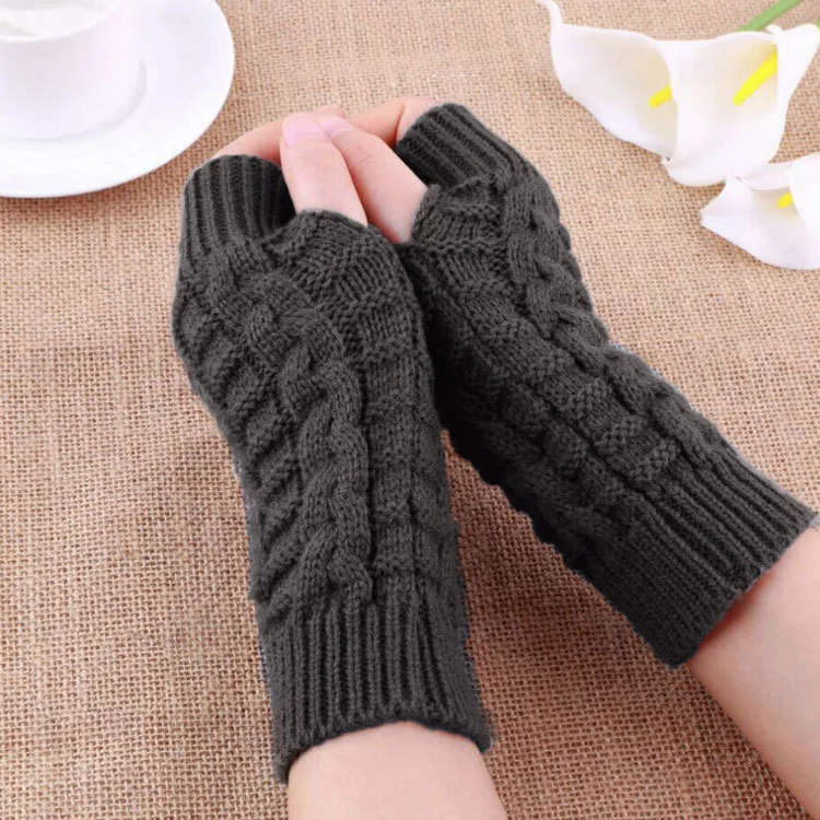 Title 5, Womens Popular Winter Fingerless Gloves Warm