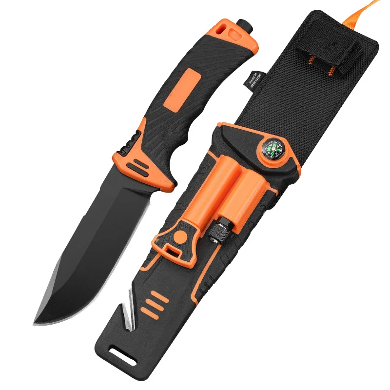 High Hardness Outdoor Straight Knife Tactical Self-defense Knife. A robust and reliable tool for outdoor adventures and — photo 10