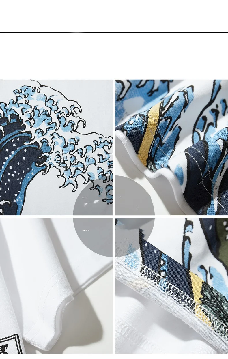 Title 7, T-shirt giapponesi e alla moda a maniche corte ...