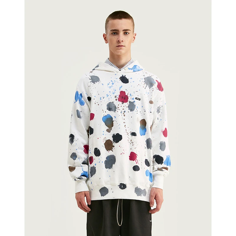 Sudadera con salpicaduras de tinta — foto 8