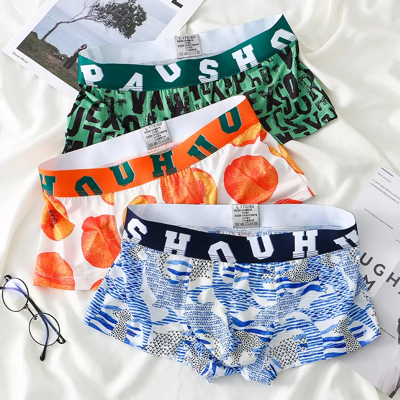 Title 17, Heren boxershorts van bedrukt ijszijde, sexy en...