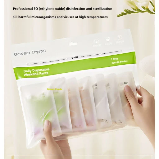 Title 9, Disposable Underwear No Wash Ready For Delivery