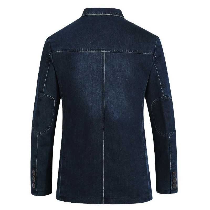 Title 6, Blazer jeans lavado, perfeito para um visual ca...