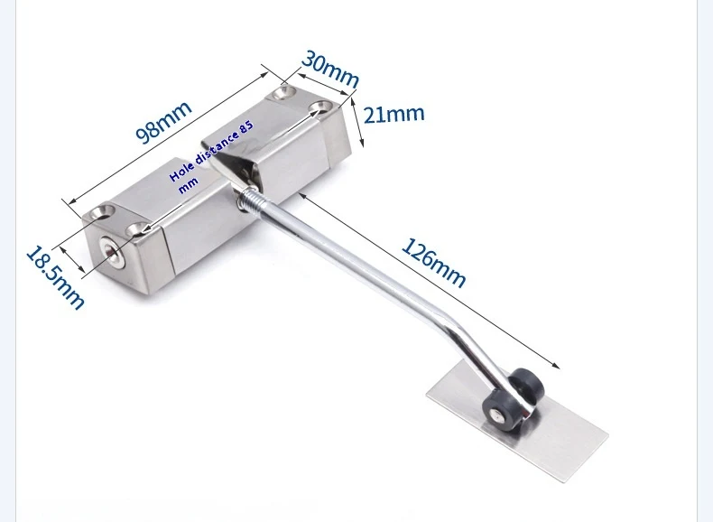 Title 7, Automatic Closing Bathroom Light Stainless Stee...