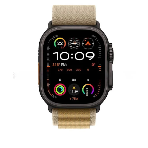 Title 9, Nylon Loopback Strap for Watch6 7 8 9 and S10Ul...