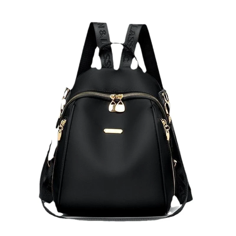Mochila Oxford feminina casual fashion para viagem, perfeita para o dia a dia e aventuras, design elegante e funcional, leve e resistente, tecido Oxford. — foto 12