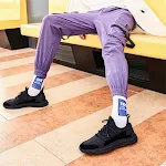 Tênis esportivo masculino tecido voador Leve e respirável Ideal para corrida e treino Maior conforto e desempenho em suas atividades esportivas. — foto 3