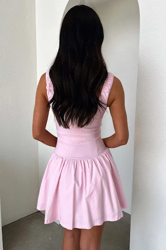 Title 23, Sexy Suspenders Low Cut Waist Girdle Dress 8029