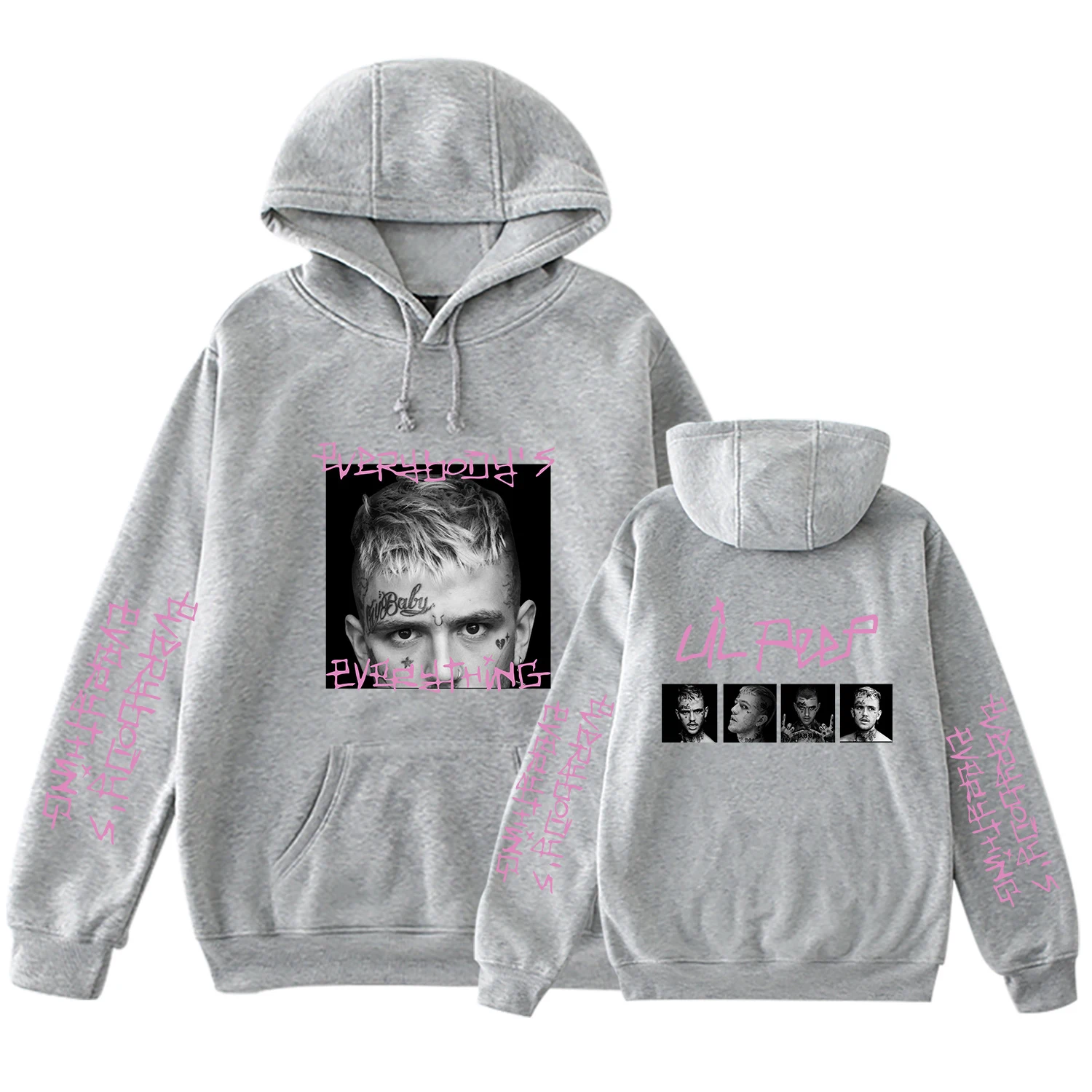 Title 3, Moletom com capuz Lil Peep para um visual urban...