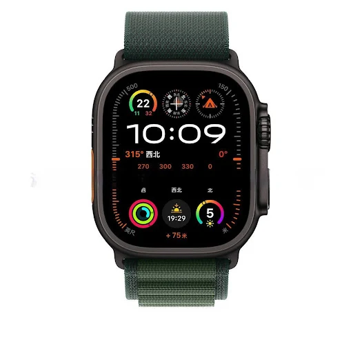 Title 7, Nylon Loopback Strap for Watch6 7 8 9 and S10Ul...