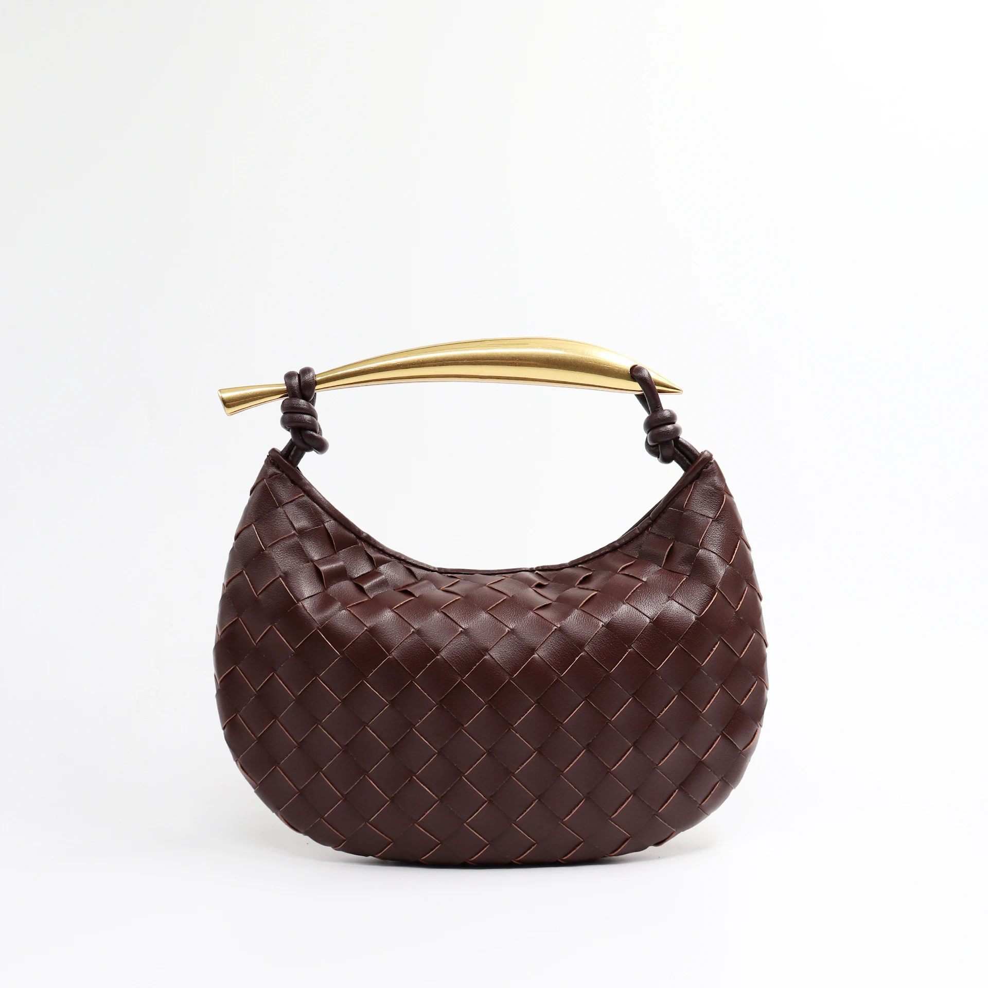 Bolsa feminina tecida de grande capacidade, ideal para transportar tudo com elegância e praticidade. Perfeita para o dia a dia e viagens. — foto 9